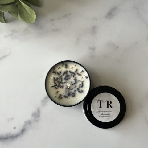Telle and Resa Lavender Candle