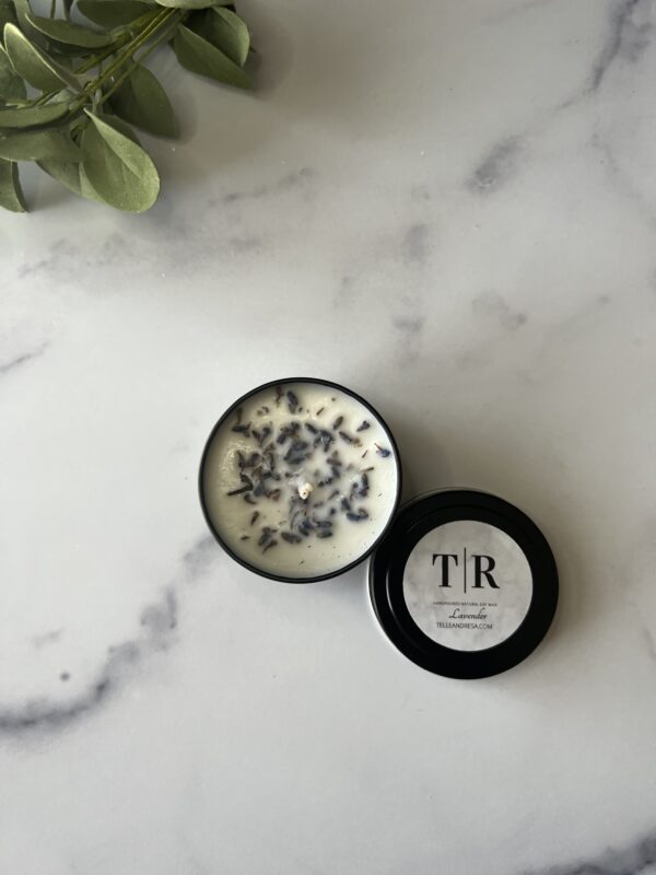 Telle and Resa Lavender Candle
